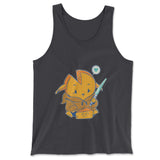 Baby Gouda Men/Unisex Tank in Dark Grey color
