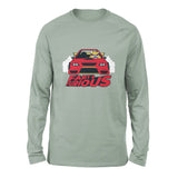 Fart And Furious Men/Unisex Drop Shoulder Sweatshirt in Dusty Blue color