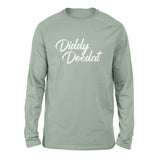 Diddy Doodat Men/Unisex Drop Shoulder Sweatshirt in Dusty Blue color
