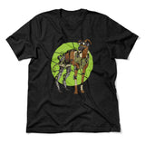 Cyber Greyhound Dog Men/Unisex T-Shirt