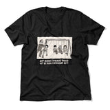 Why Science Teachers Should Not Be Given Playground Duty Men/Unisex T-Shirt in Heather Black color