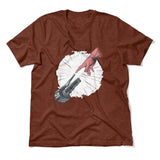 Creation Of Adam - Motorcycle Men/Unisex T-Shirt