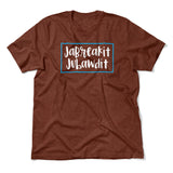 Jabreakit Jabawdit Men/Unisex T-Shirt in Heather Clay color