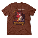 Cat Wars - Revenge Of The Dog Men/Unisex T-Shirt in Heather Clay color