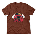 Fart And Furious Men/Unisex T-Shirt in Heather Clay color