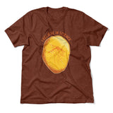 I Believe In Science Men/Unisex T-Shirt in Heather Clay color