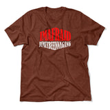 Imafraid Jumitbeeinnagang Men/Unisex T-Shirt in Heather Clay color