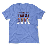 The Beagles Men/Unisex T-Shirt in Heather Columbia Blue color