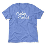 Diddy Doodat Men/Unisex T-Shirt in Heather Columbia Blue color