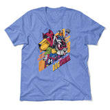 Dogvengers Men/Unisex T-Shirt in Heather Columbia Blue color