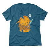 Baby Gouda Men/Unisex T-Shirt in Heather Deep Teal color