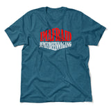Imafraid Jumitbeeinnagang Men/Unisex T-Shirt in Heather Deep Teal color