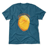 I Believe In Science Men/Unisex T-Shirt in Heather Deep Teal color