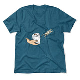 Creation Of Adam - Toilet Paper Men/Unisex T-Shirt in Heather Deep Teal color