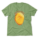 I Believe In Science Men/Unisex T-Shirt in Heather Green color