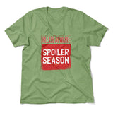 Spoiler Alert Men/Unisex T-Shirt in Heather Green color