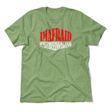 Imafraid Jumitbeeinnagang Men/Unisex T-Shirt in Heather Green color