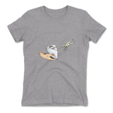 Creation Of Adam - Toilet Paper Womens T-Shirt in Heather Grey color