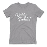 Diddy Doodat Womens T-Shirt in Heather Grey color