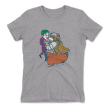 Iam Bearman Womens T-Shirt in Heather Grey color