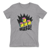 WASD Keyboard For Gamers Womens T-Shirt in Heather Grey color