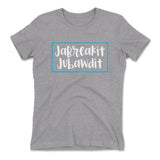 Jabreakit Jabawdit Womens T-Shirt in Heather Grey color