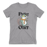 Potter Otter Womens T-Shirt in Heather Grey color