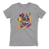 Dogvengers Womens T-Shirt in Heather Grey color
