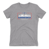 Kramerica Industries Womens T-Shirt in Heather Grey color