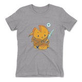 Baby Gouda Womens T-Shirt in Heather Grey color