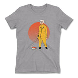 Kill Bill Mrs.santa Womens T-Shirt in Heather Grey color