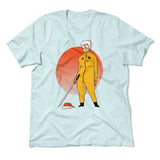 Kill Bill Mrs.santa Men/Unisex T-Shirt in Heather Ice Blue color