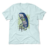 Old Nokia Cellphone Men/Unisex T-Shirt in Heather Ice Blue color