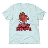 Roast Malone Men/Unisex T-Shirt in Heather Ice Blue color