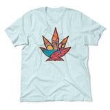 Cannabis Leaf Beach Men/Unisex T-Shirt