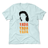 Yada-yada-yada Men/Unisex T-Shirt in Heather Ice Blue color