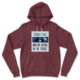 Things I Hate Hoodie in Heather Maroon color