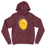 I Believe In Science Hoodie in Heather Maroon color