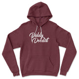 Diddy Doodat Hoodie in Heather Maroon color