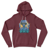 Alien Joint Hoodie in Heather Maroon color
