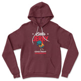 Little Jerry Hoodie in Heather Maroon color