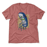 Old Nokia Cellphone Men/Unisex T-Shirt in Heather Mauve color
