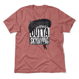 Straight Outta Skydiving Men/Unisex T-Shirt