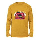 Fart And Furious Men/Unisex Drop Shoulder Sweatshirt in Heather Mustard color