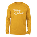 Diddy Doodat Men/Unisex Drop Shoulder Sweatshirt in Heather Mustard color