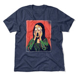 Scream Painting Monalisa Men/Unisex T-Shirt
