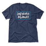 Jabreakit Jabawdit Men/Unisex T-Shirt in Heather Navy color