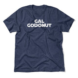 Gal Godonut Men/Unisex T-Shirt in Heather Navy color