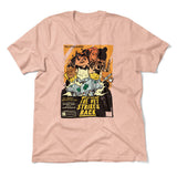 Cat Wars - The Vet Strikes Again Men/Unisex T-Shirt in Heather Peach color