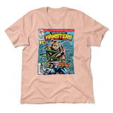 Comic Cover - Hamsters Men/Unisex T-Shirt in Heather Peach color